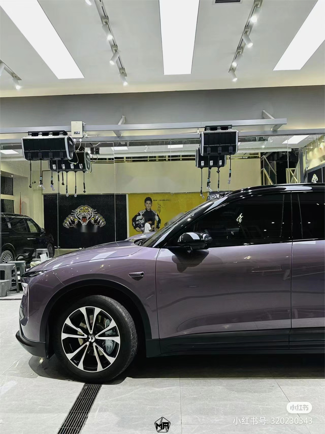 Ravoony Plus PET Gloss Spiritual Realm Purple Car Wrap