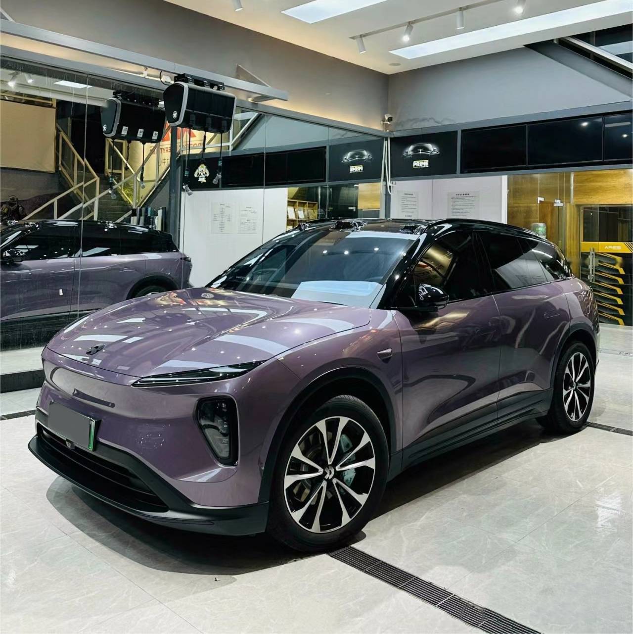 Ravoony Plus PET Gloss Spiritual Realm Purple Car Wrap