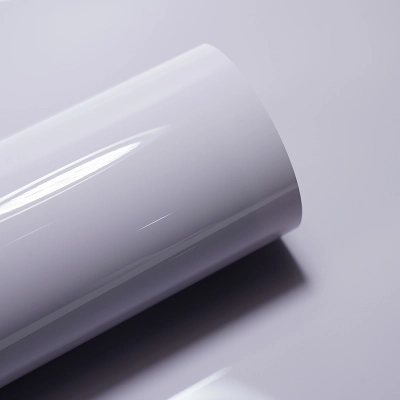 Ravoony Plus PET Glossy Haze Grey Purple Car Wrap 02