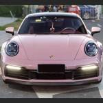 Time-Limited Sale Ravoony Plus PET Glossy Oolong Milk Tea Pink Car Wrap