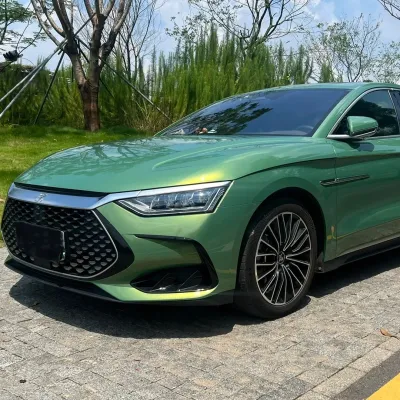 Ravoony Basic Gloss Aston Martin Iridescent Emerald Green Car Wrap 02