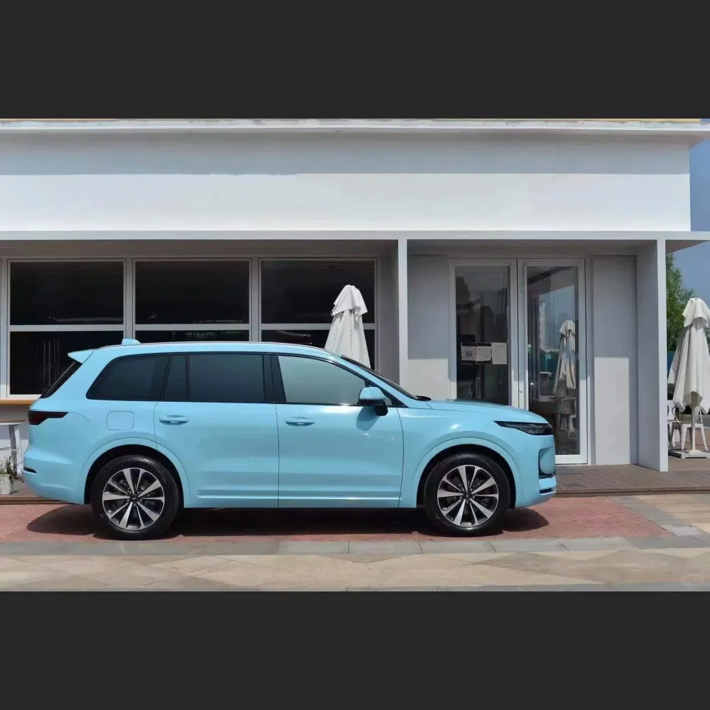 Ravoony Basic Glossy Crystal Light Blue Car Vinyl Wrap