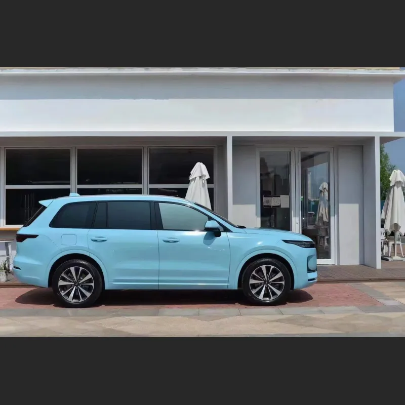 Ravoony Basic Glossy Crystal Light Blue Car Vinyl Wrap