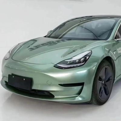 Ravoony Basic NIO Gloss Arctic Green Color Car Wrap 02