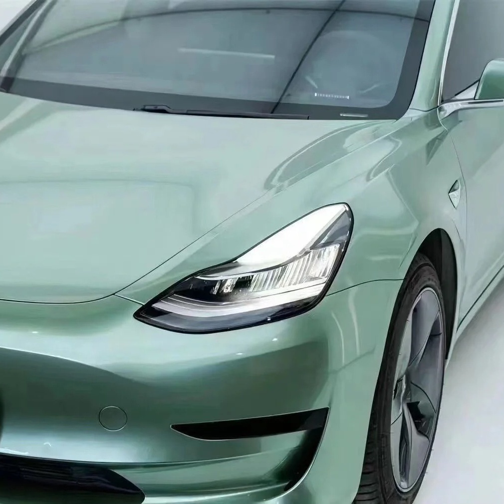 Ravoony Basic NIO Gloss Arctic Green Color Car Wrap