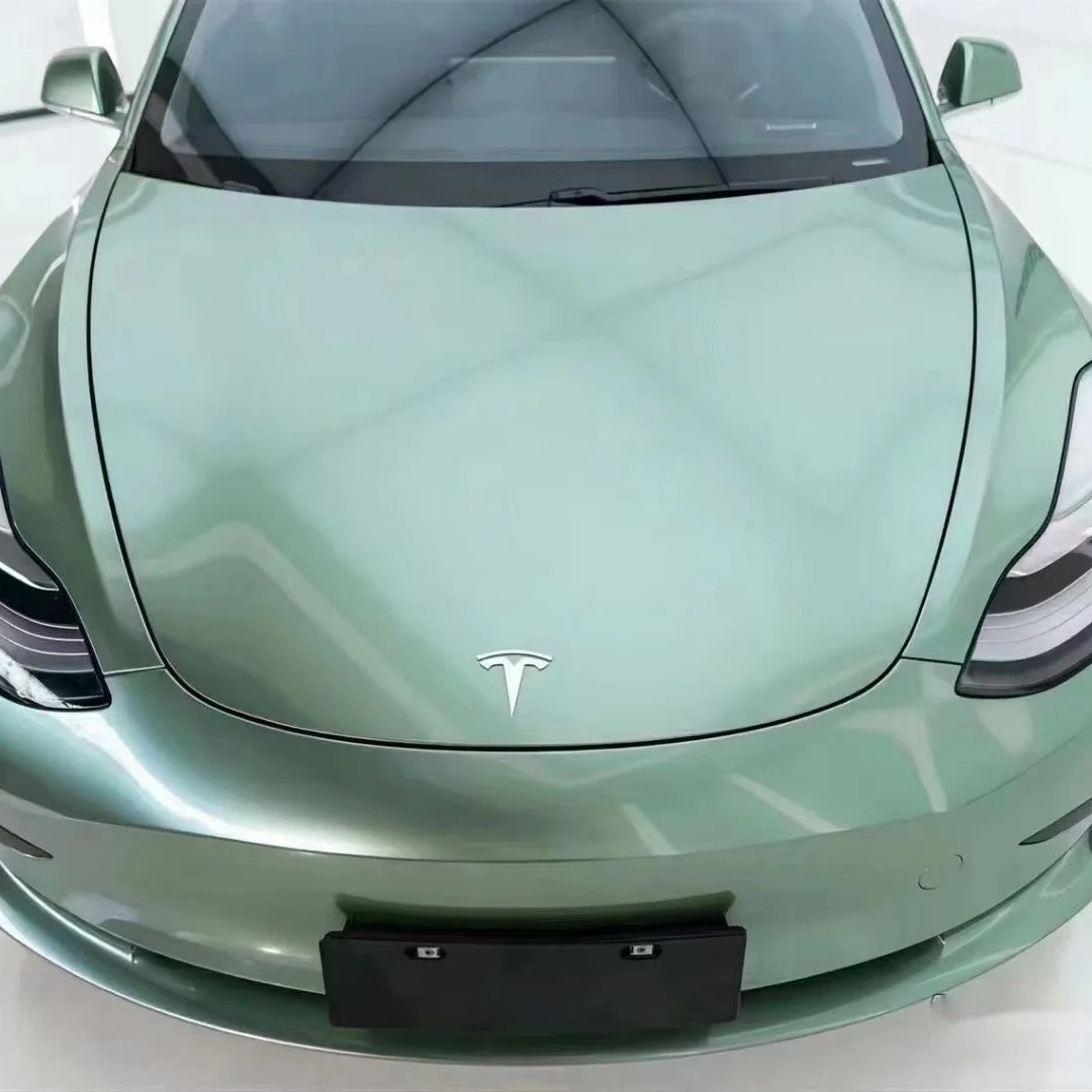 Ravoony Basic NIO Gloss Arctic Green Color Car Wrap