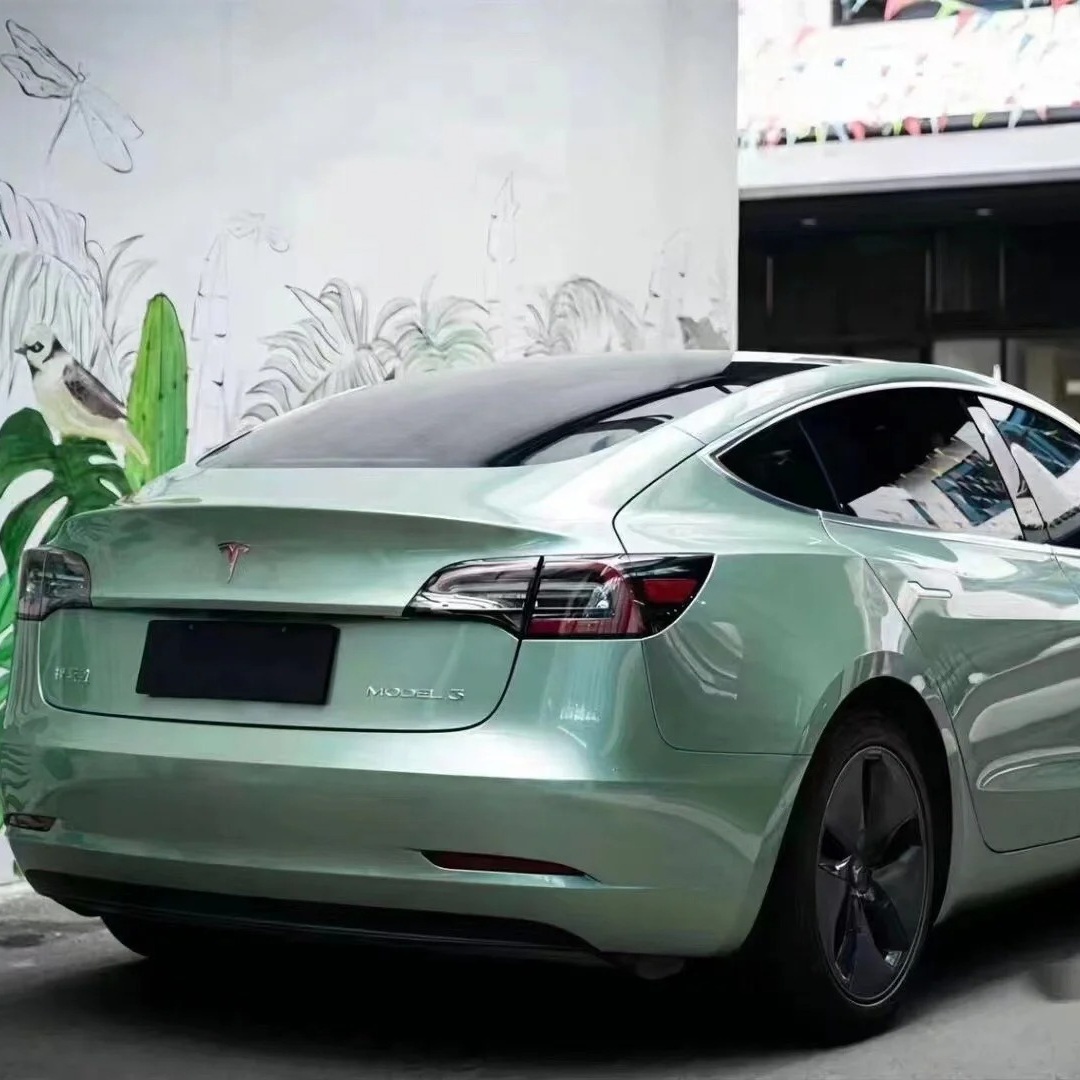 Ravoony Basic NIO Gloss Arctic Green Color Car Wrap