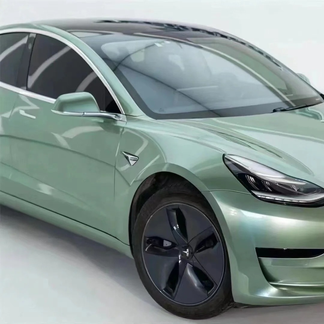 Ravoony Basic NIO Gloss Arctic Green Color Car Wrap