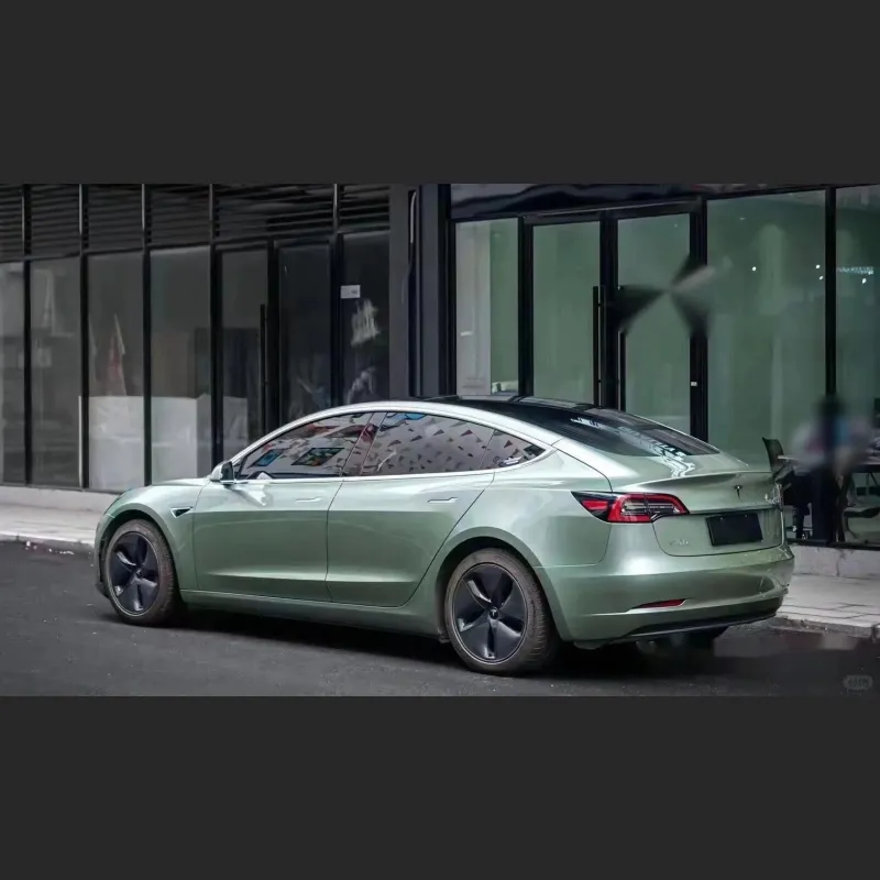Ravoony Basic NIO Gloss Arctic Green Color Car Wrap