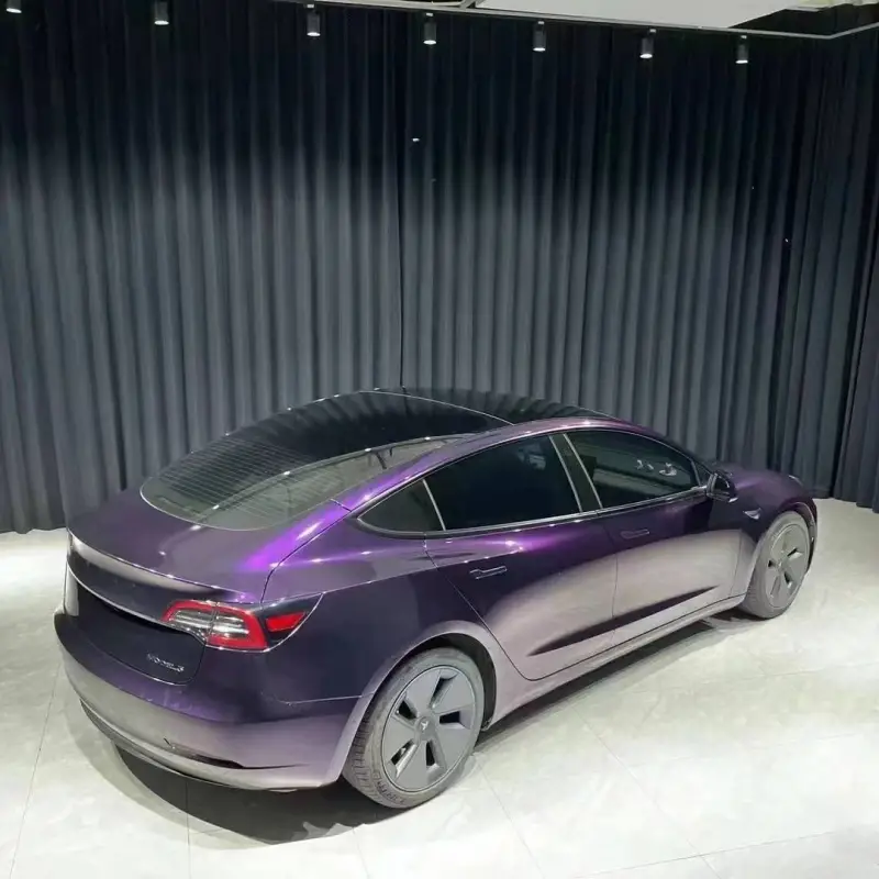 Ravoony Pro TPU Gloss Ghost Midnight Purple PPF Film