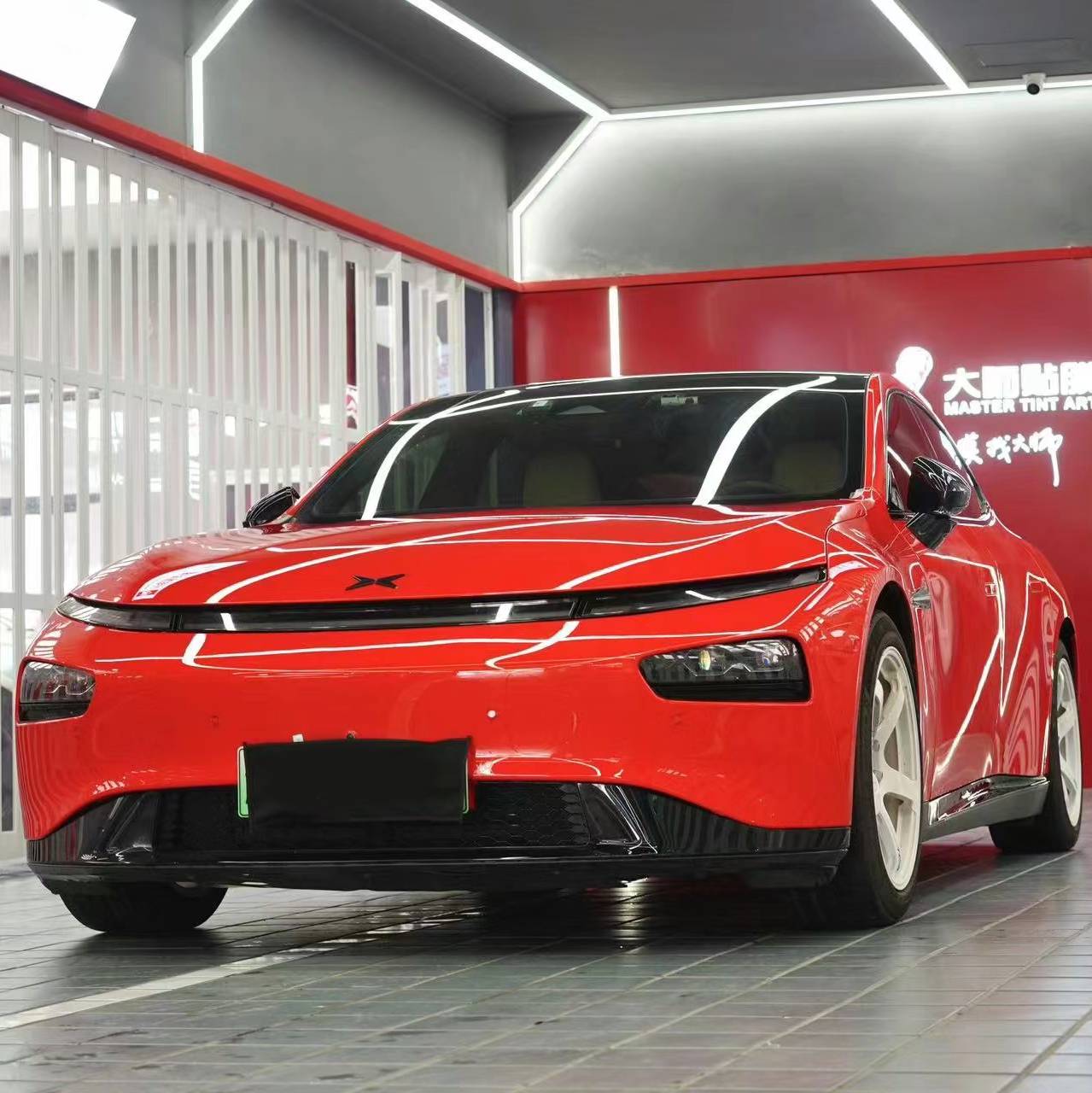 Ravoony Pro TPU Glossy Crystal Ferrari Red PPF Film