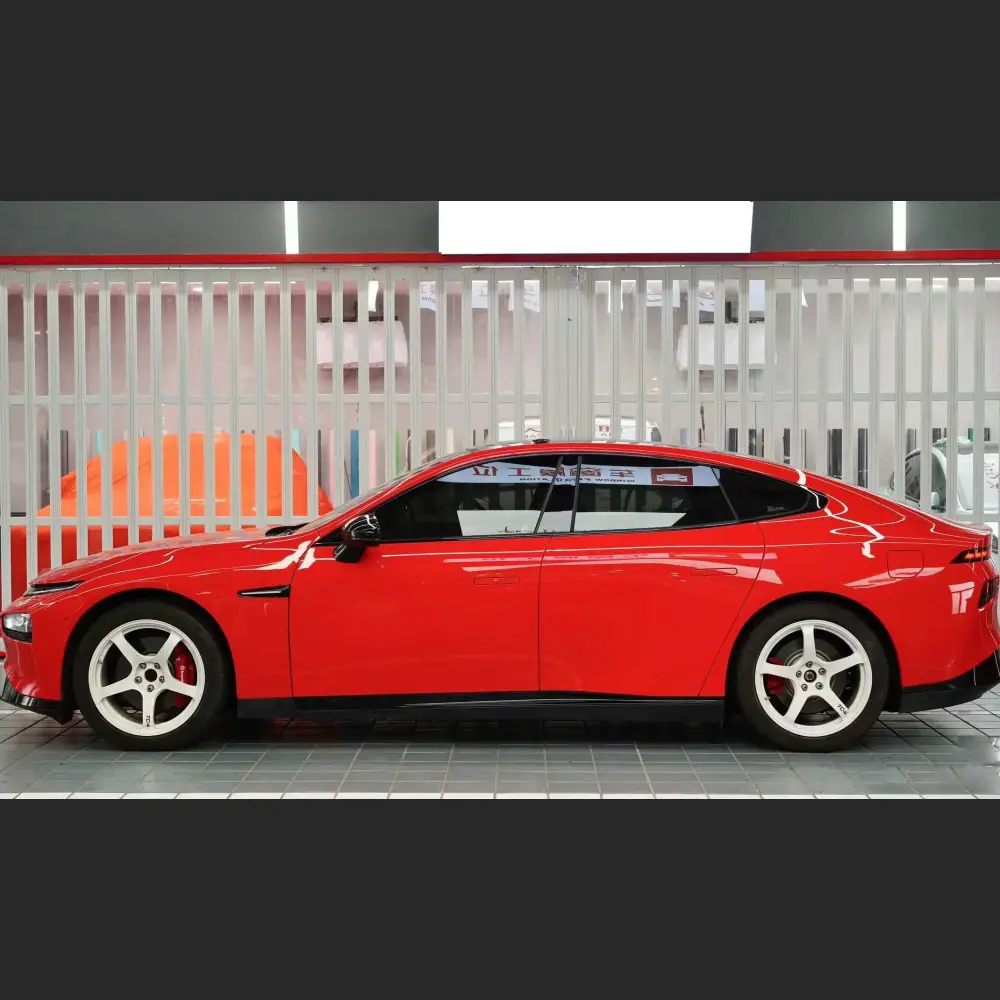 Ravoony Pro TPU Glossy Crystal Ferrari Red PPF Film