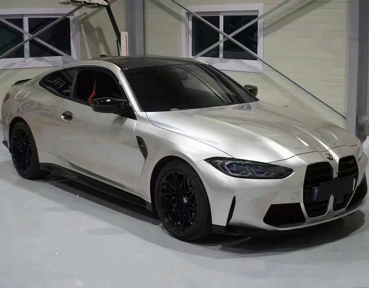 Ravoony Plus Glossy Metal Champaign Light Gold Car Wrap