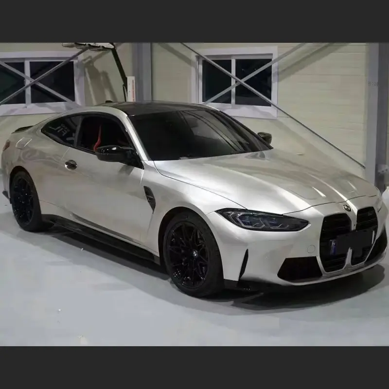Ravoony Plus Glossy Metal Champaign Light Gold Car Wrap