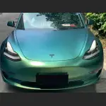 Ravoony Plus Matte Chameleon Spring Green Car Wrap