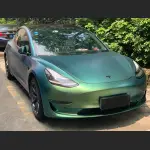 Ravoony Plus Matte Chameleon Spring Green Car Wrap