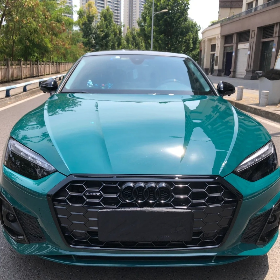 Ravoony Basic Audi Gloss Goodwood Green Vinyl Car Wrap