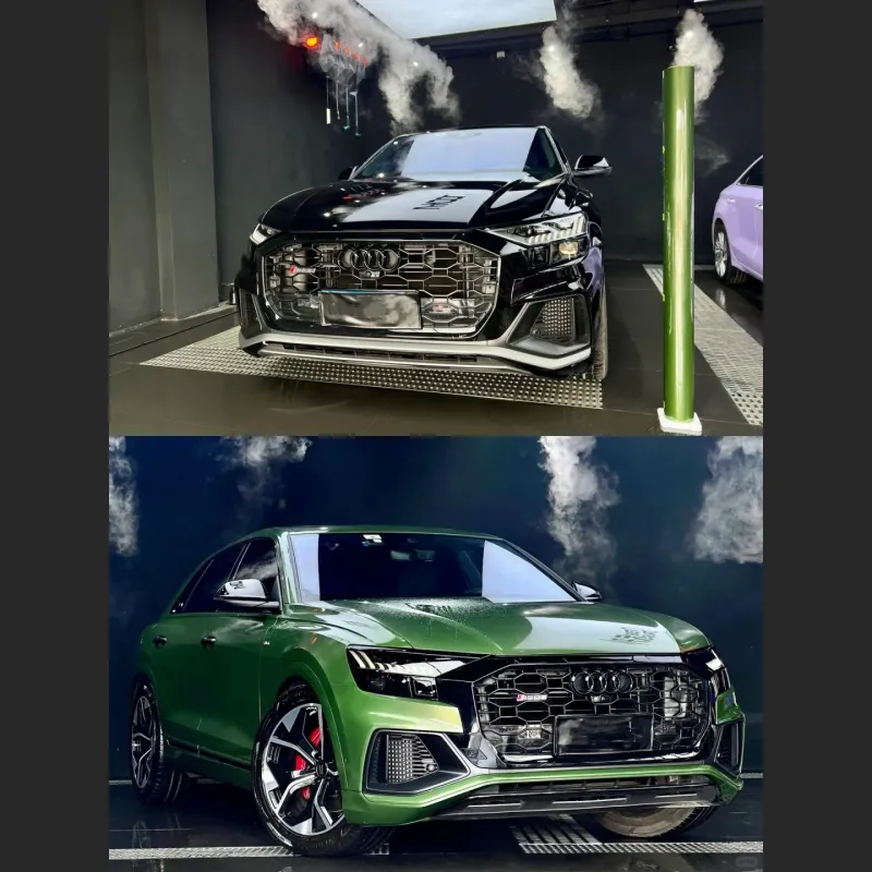 Ravoony Basic Metal Sonoma Green Car Vinyl Wrap