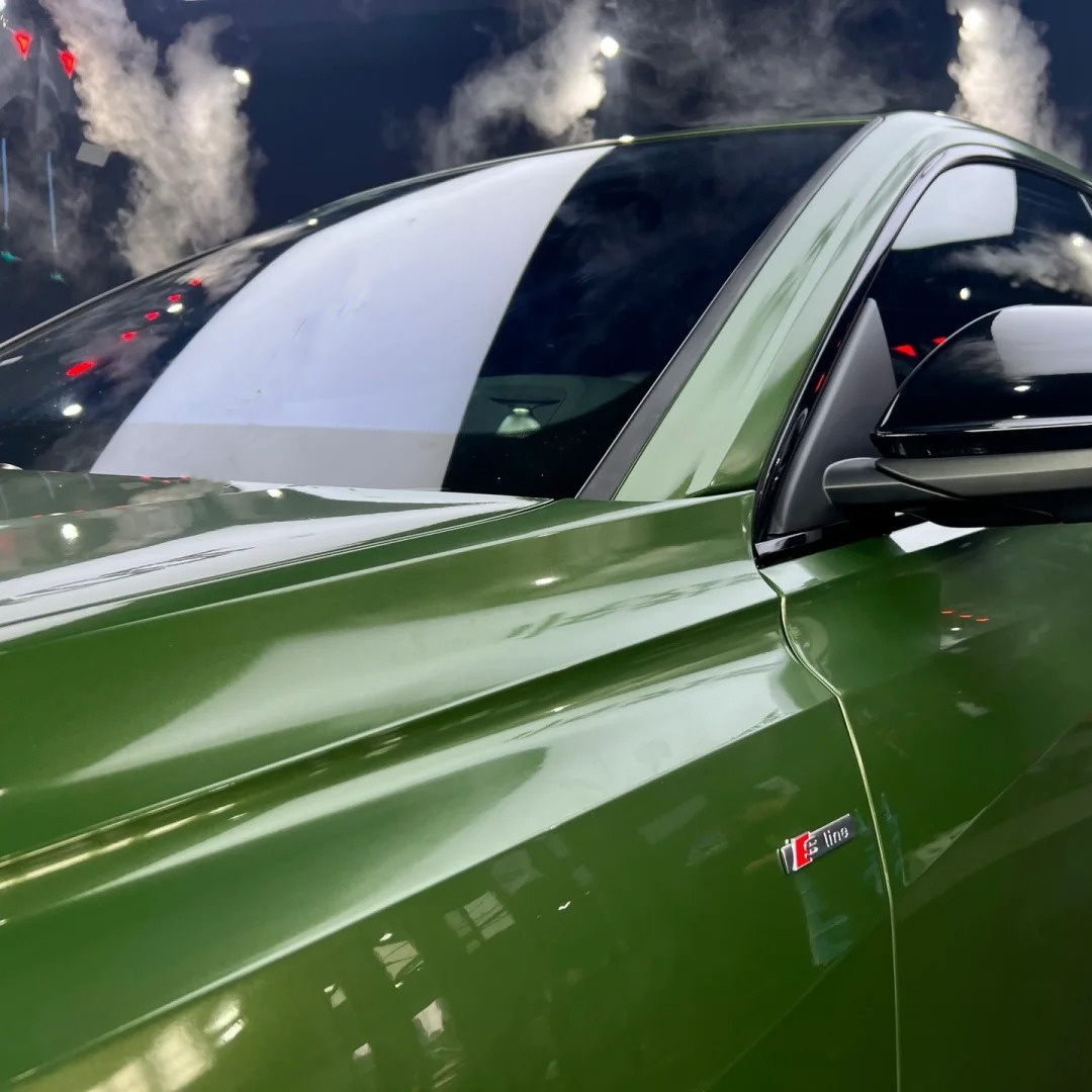 Ravoony Basic Metal Sonoma Green Car Vinyl Wrap