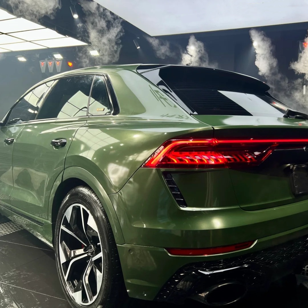 Ravoony Basic Metal Sonoma Green Car Vinyl Wrap