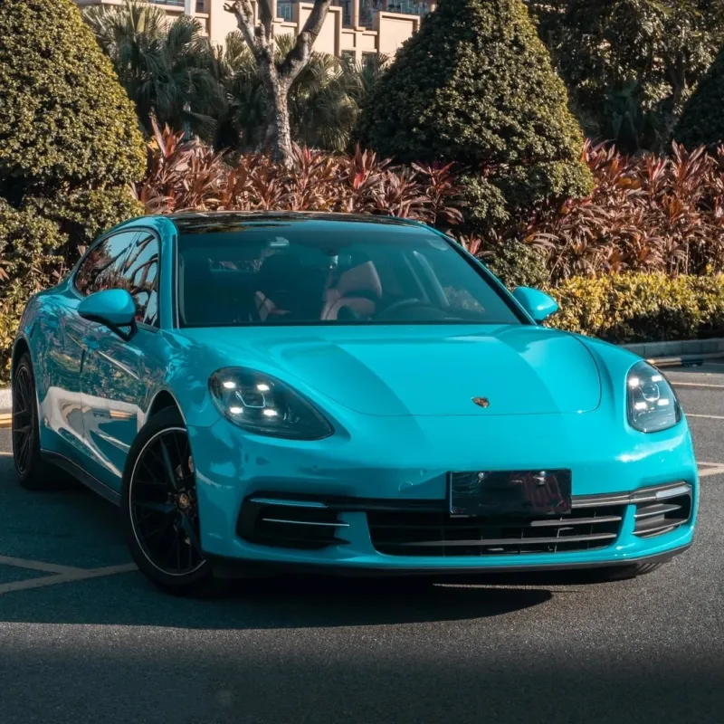 Ravoony Basic Glossy Miami Blue Vinyl Wrap