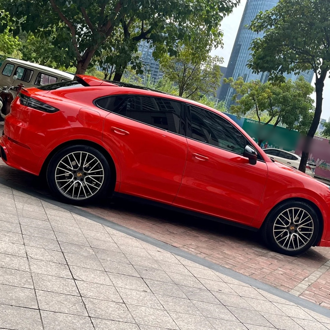 Ravoony Basic Glossy Porsche Orange Car Vinyl Wrap