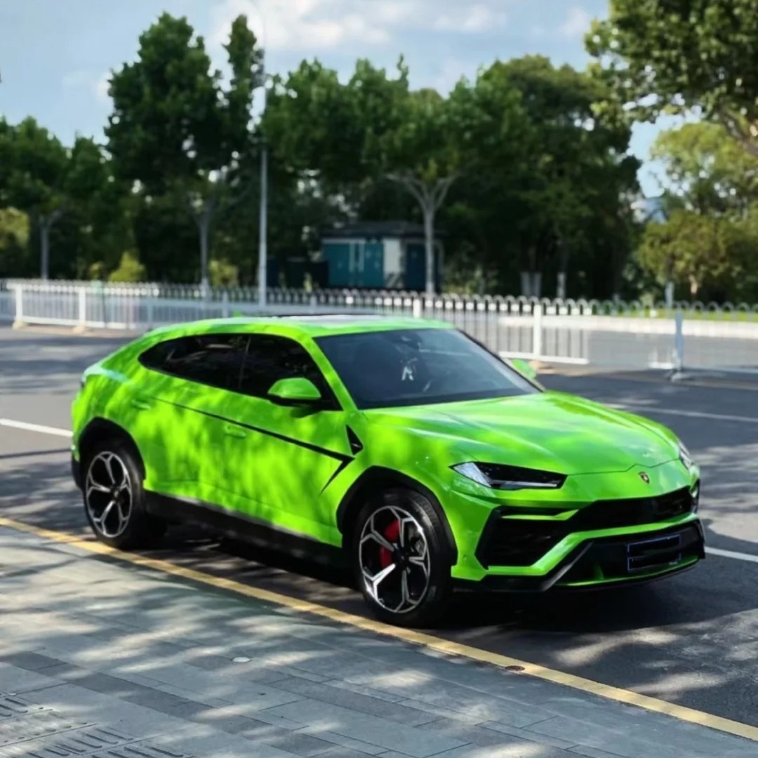 Ravoony Basic Lime Green Vinyl Wrap