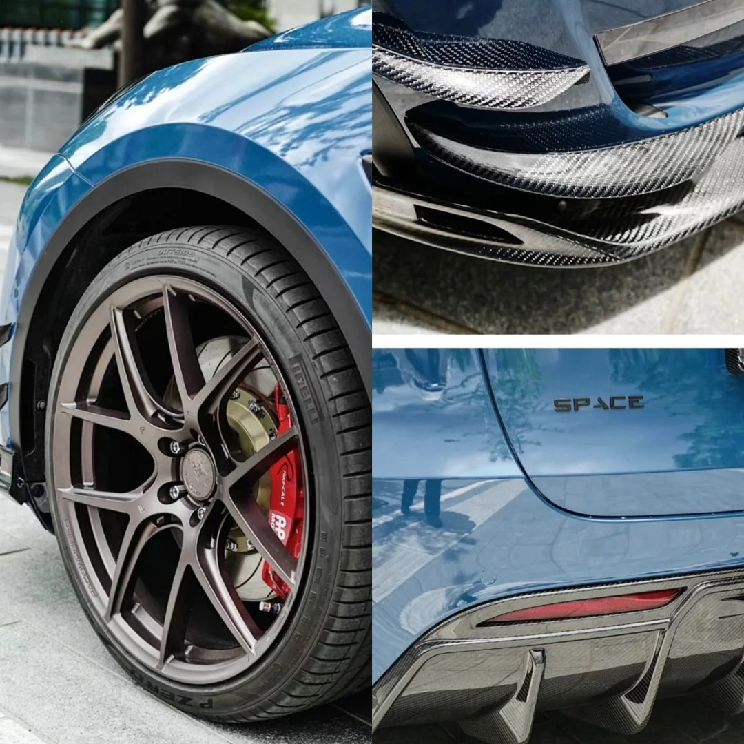 Ravoony Basic Porsche Gloss Neptune Blue Vinyl Car Wrap