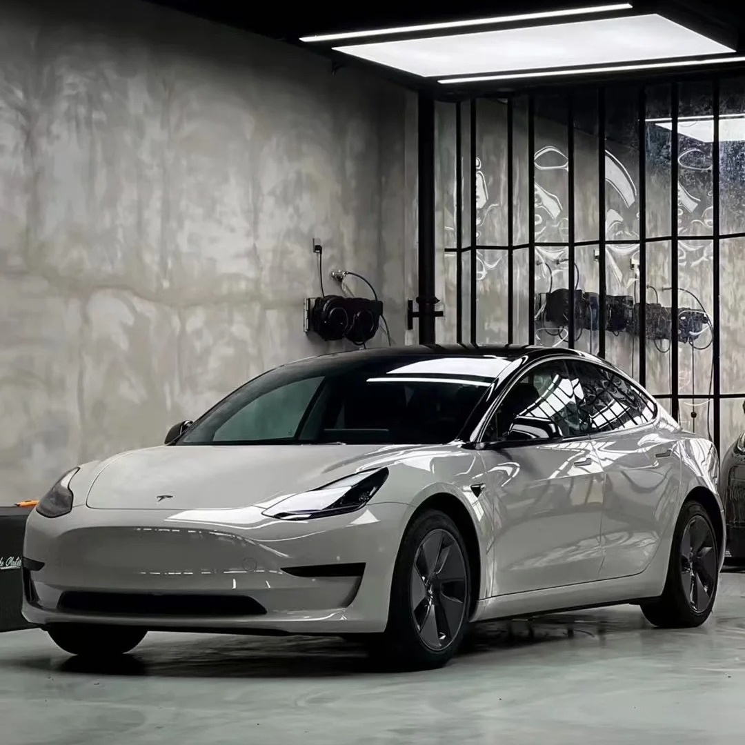 Ravoony Basic Porsche Grey Car Vinyl Wrap