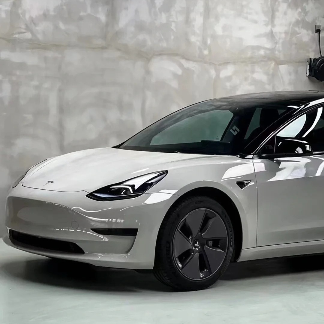 Ravoony Basic Porsche Grey Car Vinyl Wrap