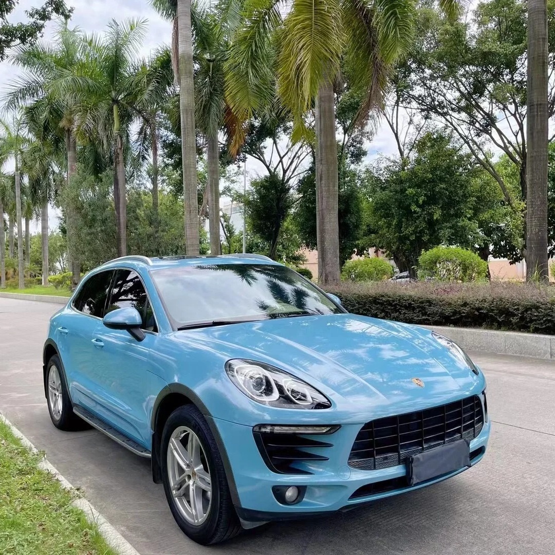 Ravoony Basic Porsche Ice Blue Car Wrap