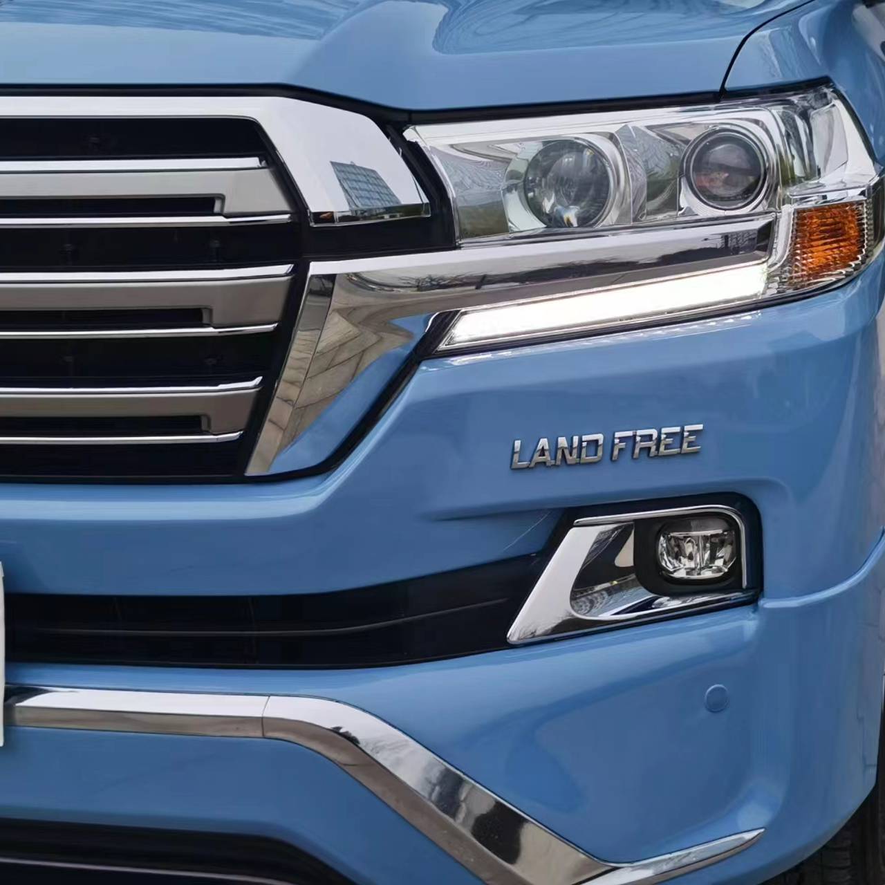 Ravoony Pro TPU China Blue Car PPF Film