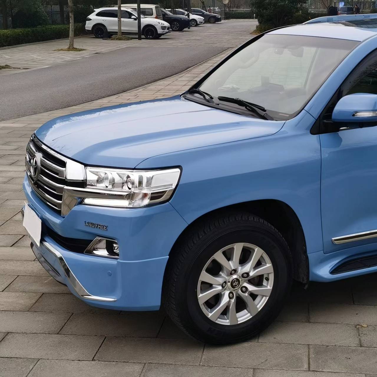 Ravoony Pro TPU China Blue Car PPF Film