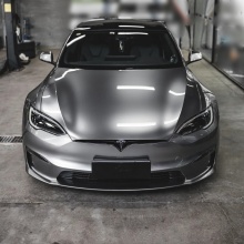 Metal Liquid Silver Car Vinyl Wrap