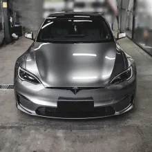 Metal Liquid Silver Car Vinyl Wrap