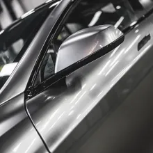 Metal Liquid Silver Car Vinyl Wrap