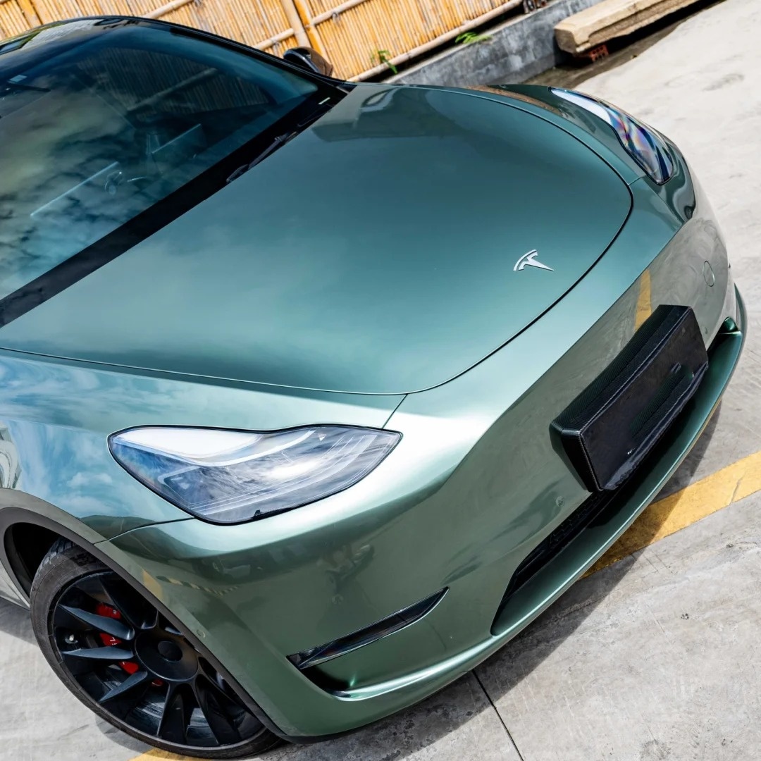 Ravoony Basic Liquid Alpine Green Car Vinyl Wrap