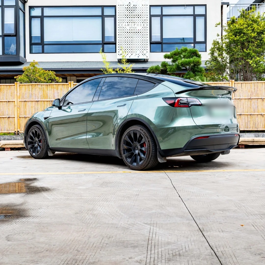 Ravoony Basic Liquid Alpine Green Car Vinyl Wrap