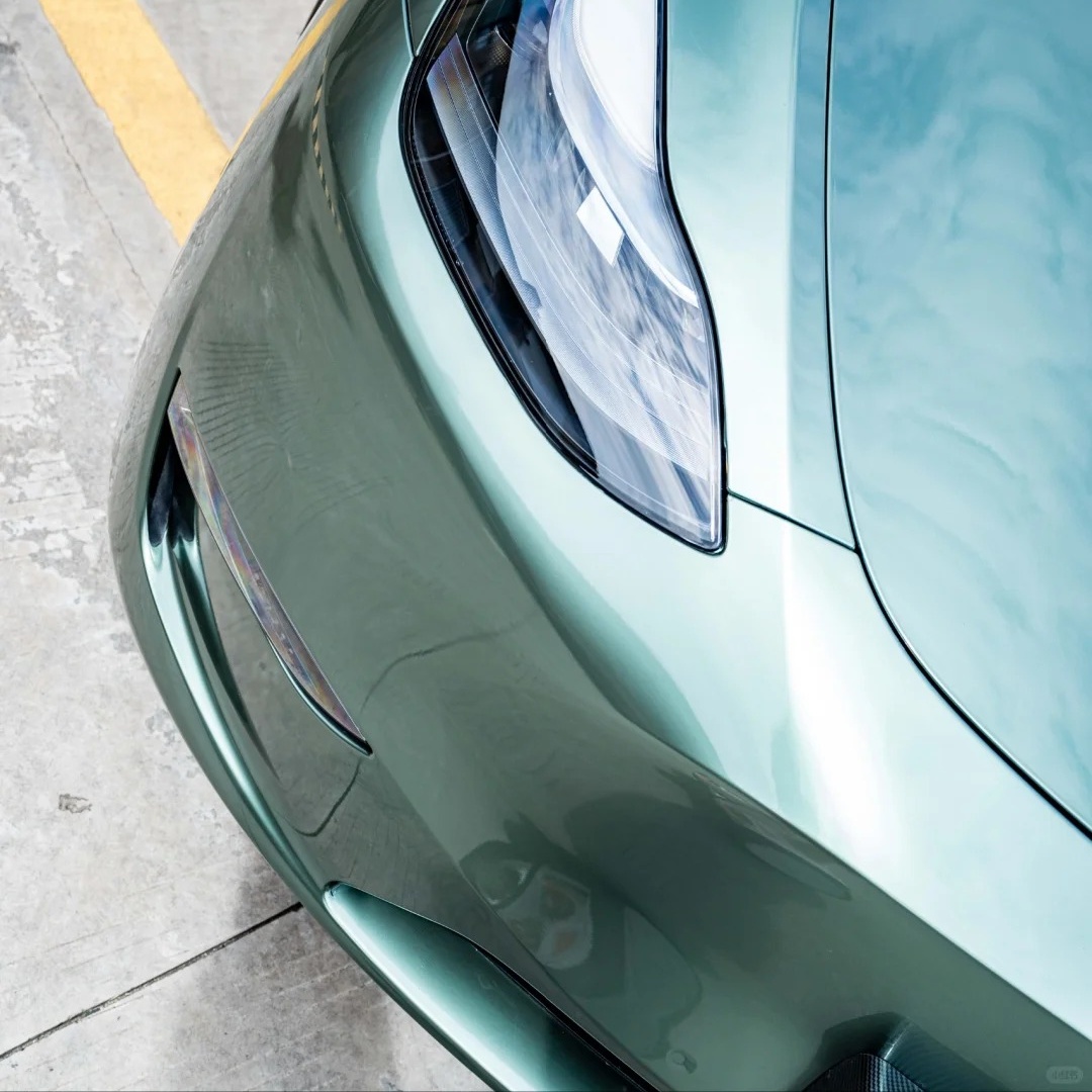 Ravoony Basic Liquid Alpine Green Car Vinyl Wrap