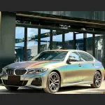 Ravoony Plus Matte Laser Grey Car Vinyl Wrap 
