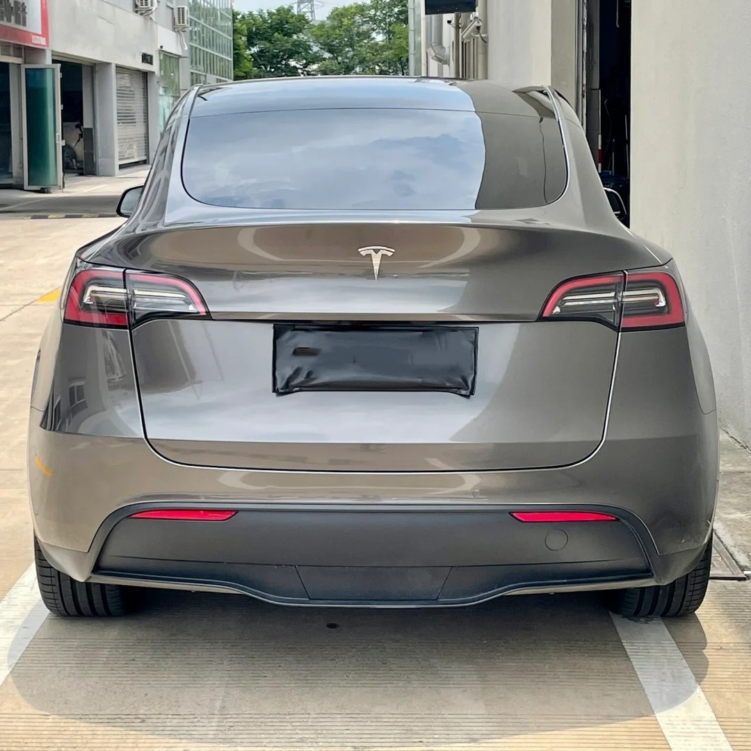 Ravoony Basic Gloss Gunmetal Grey Vinyl Wrap