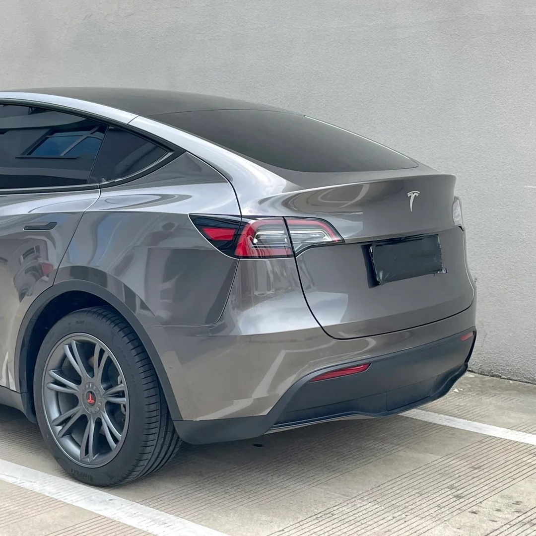 Ravoony Basic Gloss Gunmetal Grey Vinyl Wrap