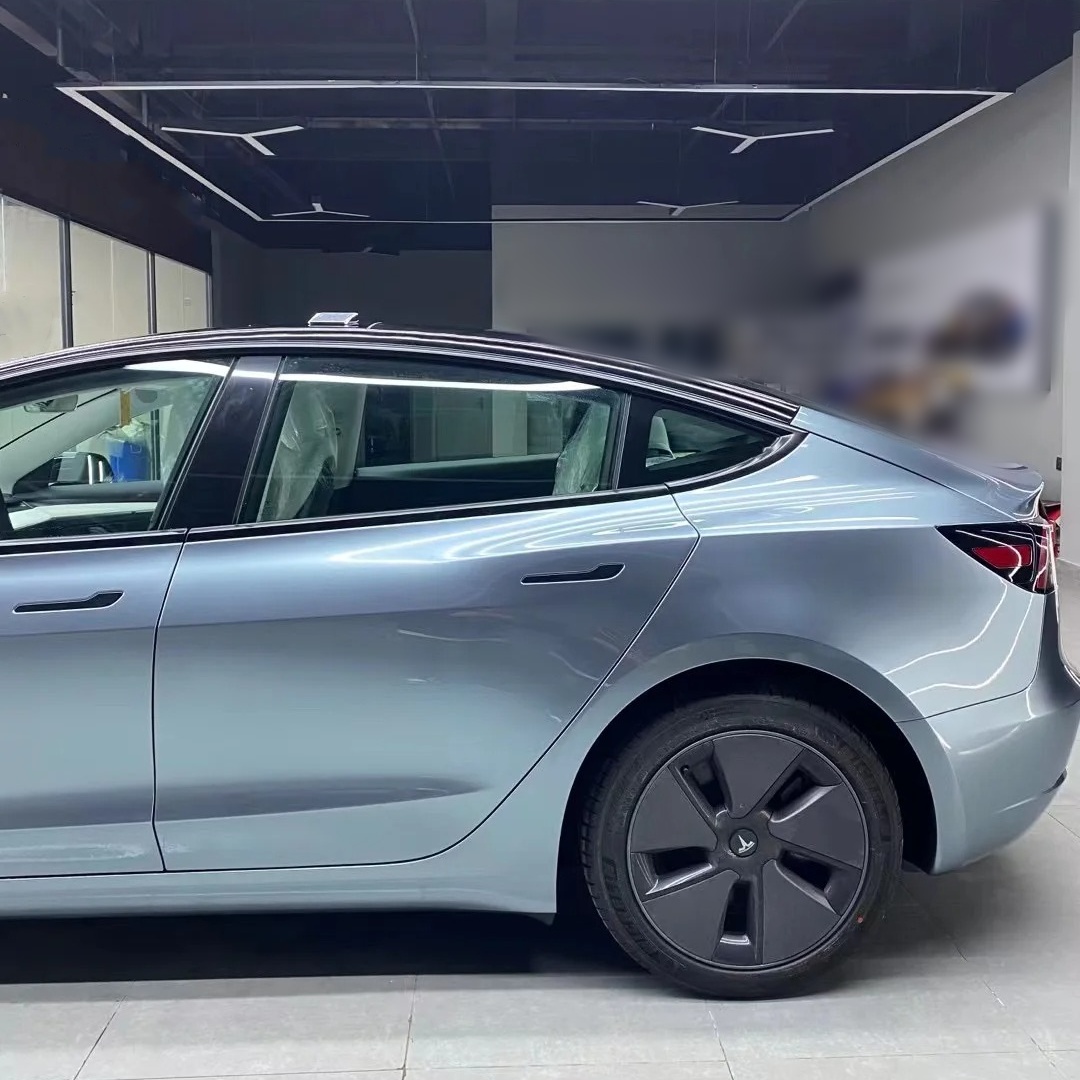 Ravoony Basic Liquid SomaTo Blue Car Vinyl Wrap