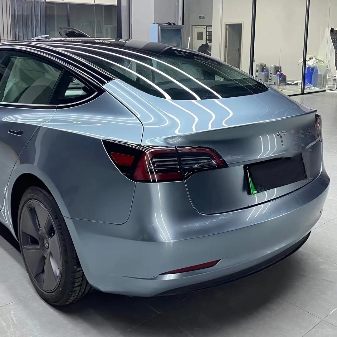 Ravoony Basic Liquid SomaTo Blue Car Vinyl Wrap