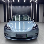 Ravoony Basic Liquid SomaTo Blue Car Vinyl Wrap