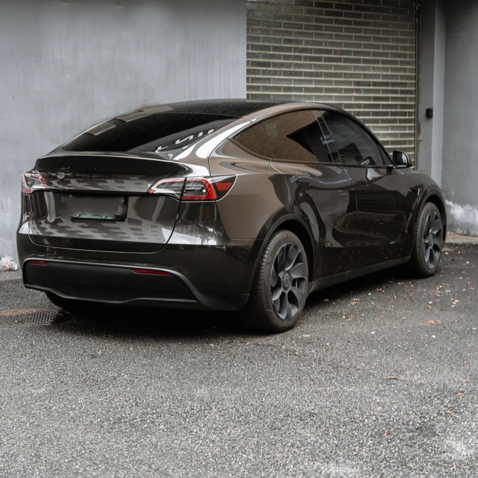 Ravoony Basic Metallic Titanium Car Vinyl Wrap