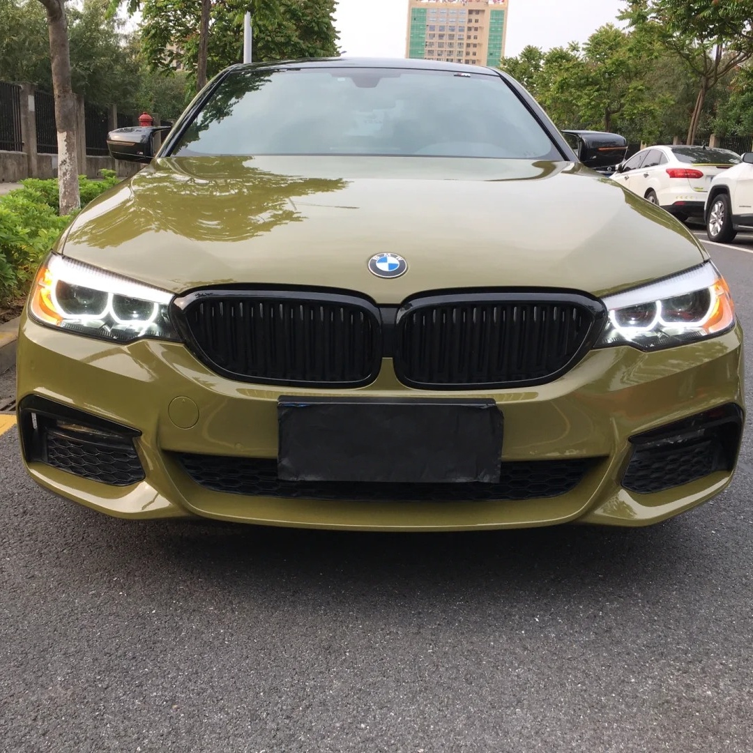 Ravoony Basic Audi Gloss Army Green Vinyl Car Wrap