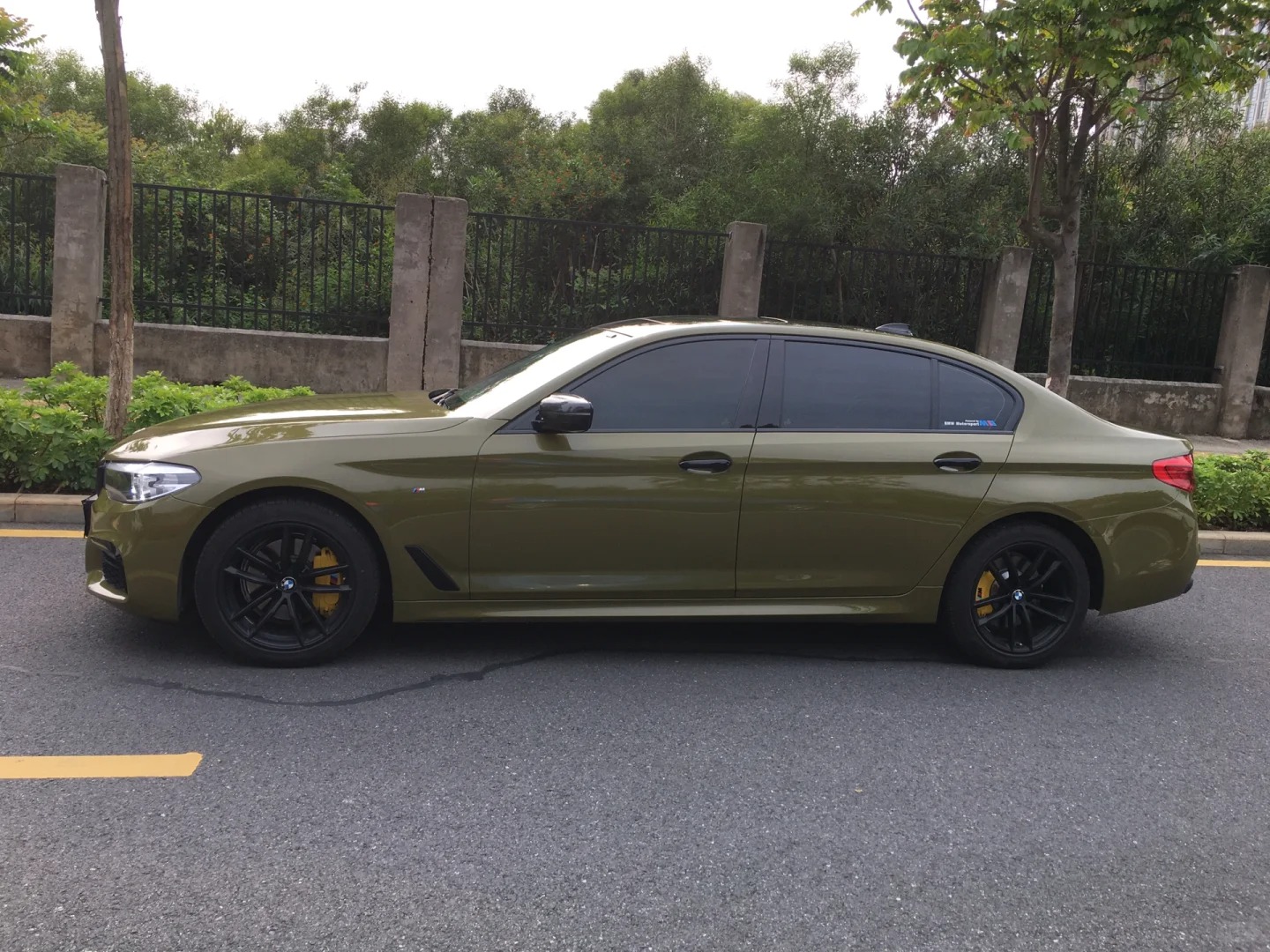 Ravoony Basic Audi Gloss Army Green Vinyl Car Wrap