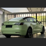 Ravoony Basic Gloss Avocado Green Car Vinyl Wrap