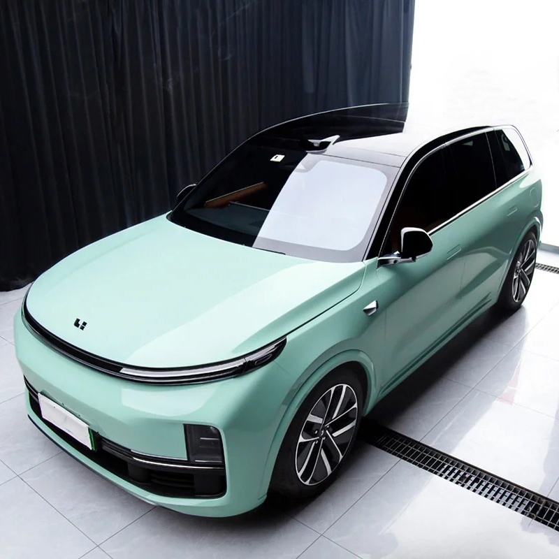 Ravoony Basic Glossy Cragginess Green Car Vinyl Wrap